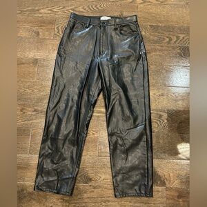Abercrombie & Fitch Leather Pants